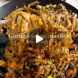 Garlic Sesame Noodles