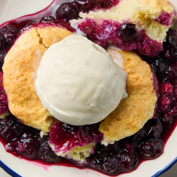 Blueberry Cobbler