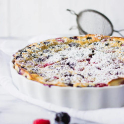 Triple Berry Clafoutis
