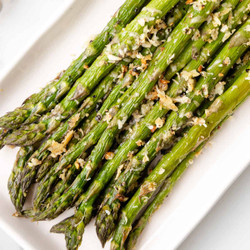 Garlic Parmesan Roasted Asparagus