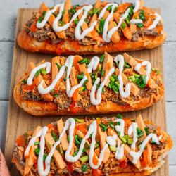 Bánh Mì Nướng Muối Ớt (vietnamese Grilled Bread)