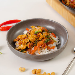 Cashew Chicken With Jasmine Rice