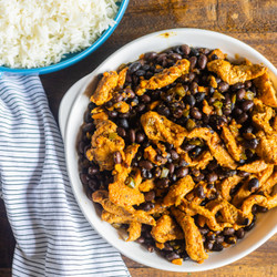 Chicken With Black Beans And Rice