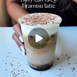 Dirty Earl Grey Tiramisu Latte