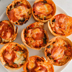 Muffin Tin Pizza Cups (easy)