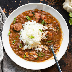 Red Beans And Rice With Sausage