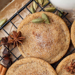 Gluten Free Chai Sugar Cookies