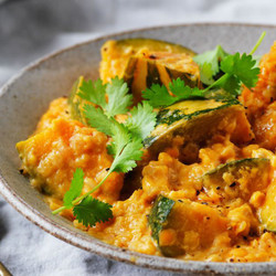 Pumpkin And Lentil Red Curry Recipe