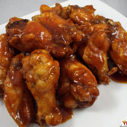 Asian Style Spicy Baked Chicken Wings