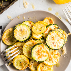Oven Roasted Zucchini And Squash