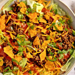 Easy Ground Beef Taco Salad