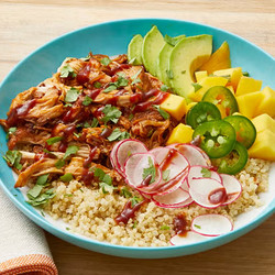 Instant Pot Bbq Chicken Grain Bowls