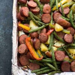 Sheet Pan Sausage And Vegetables