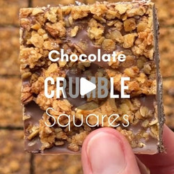 Chocolate Crumble Squares