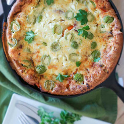 Gluten Free Savory Dutch Baby - Only Gluten Free Recipes