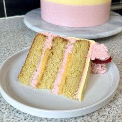 Raspberry Lemonade Cake