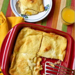 Cheese Sandwich Soufflé