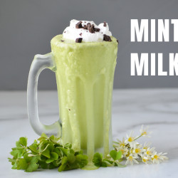 Low Carb Mint Milkshake - Thm S | Briana Thomas