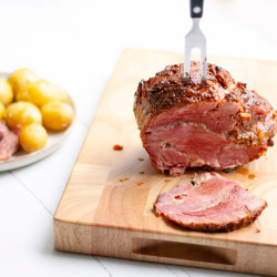 Slow Cooked Gammon In Cider