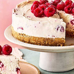 No-bake Raspberry Cheesecake