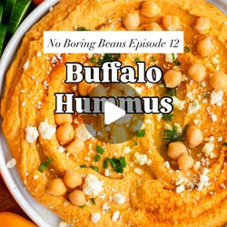 Buffalo Hummus Dip