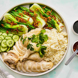 Hainanese Chicken Rice Set