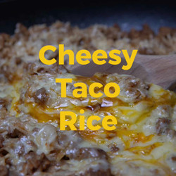 Cheesy Taco Rice