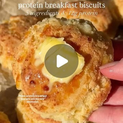 Protein Breakfast Biscuits