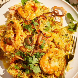 Shrimp Biryani