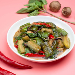 Thai Basil Eggplant Stir-fry