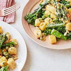 Creamy Broccolini Gnocchi