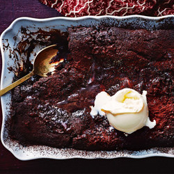 Self-saucing Chocolate Pudding