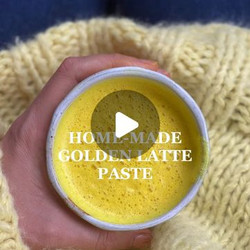Home-made Immunity Golden Latte Paste