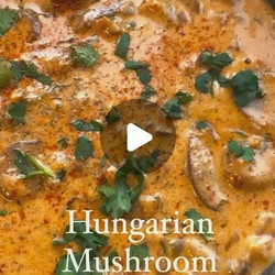 Hungarian Mushroom Soup