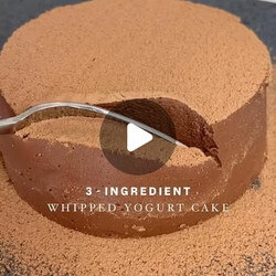 Whipped Chocolate Yogurt Cake
