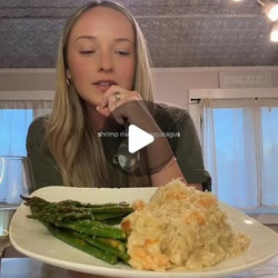 Shrimp Risotto With Asparagus