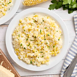 Sweet Corn Risotto