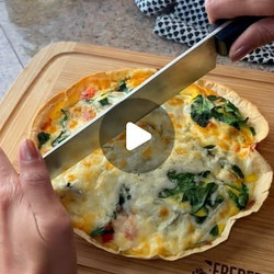 Tortilla Quiche Bake