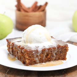 Caramel Apple Sticky Pudding Cake