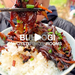 Bulgogi With Oyster Mushrooms