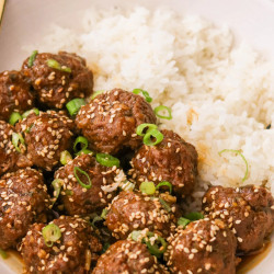 Sweet &amp; Spicy Korean Bbq Meatballs