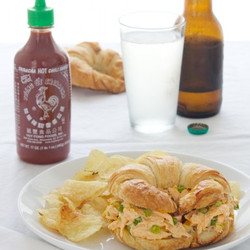 Sriracha Chicken Salad Sandwich
