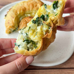 Rice Paper Spanakopita