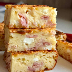 Zambonopita (greek Ham + Cheese Pie)