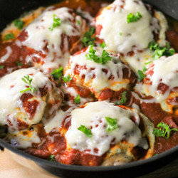 Baked Italian Chicken Thighs