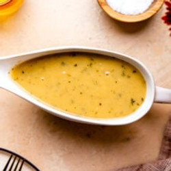 Make Ahead Turkey Gravy (with Or Without Drippings)