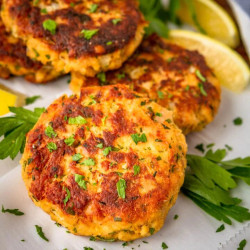15-minute Crispy Fried Tuna Patties