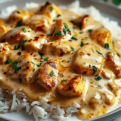 Creamy Smothered Chicken Rice: The Ultimate Comfort Food Recipe