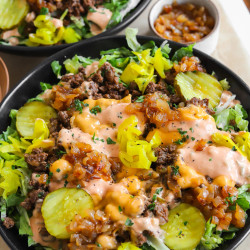 Burger Salad