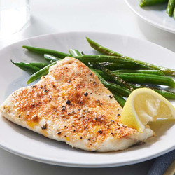 Simple Broiled Haddock